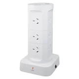 Click 12 Outlet Tower Powerboard MTPB12-4U