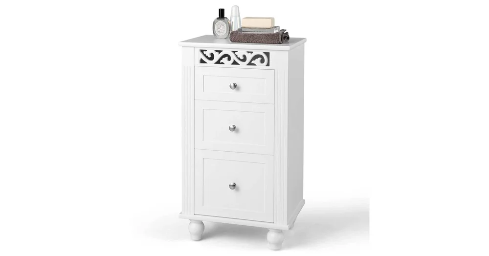 Giantex Bathroom Floor Cabinet reviews | ProductReview.com.au