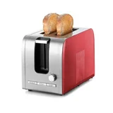 Homemaker 2 Slice Stainless Steel - Red