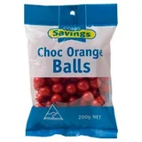 Coles Choc Orange Balls