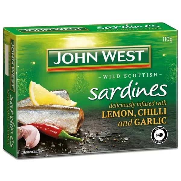 John West Sardines with Lemon, Chilli & Garlic reviews ProductReview