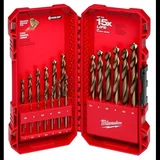 Milwaukee Red Helix 19 Piece Cobalt Metric Drill Bit Set