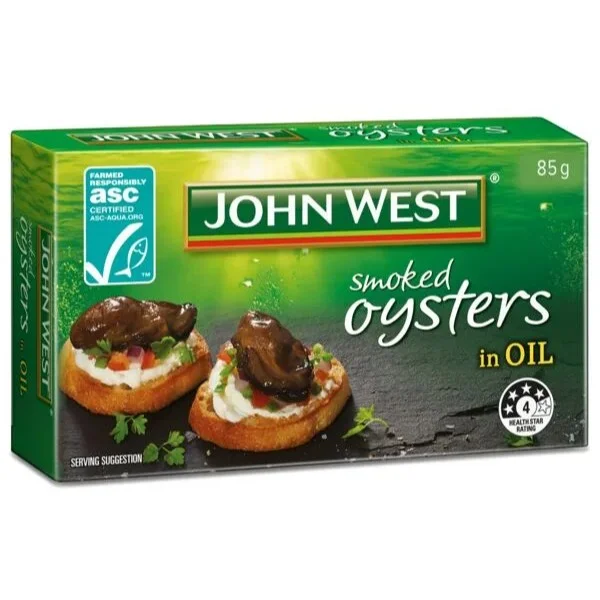 John West Smoked Oysters reviews