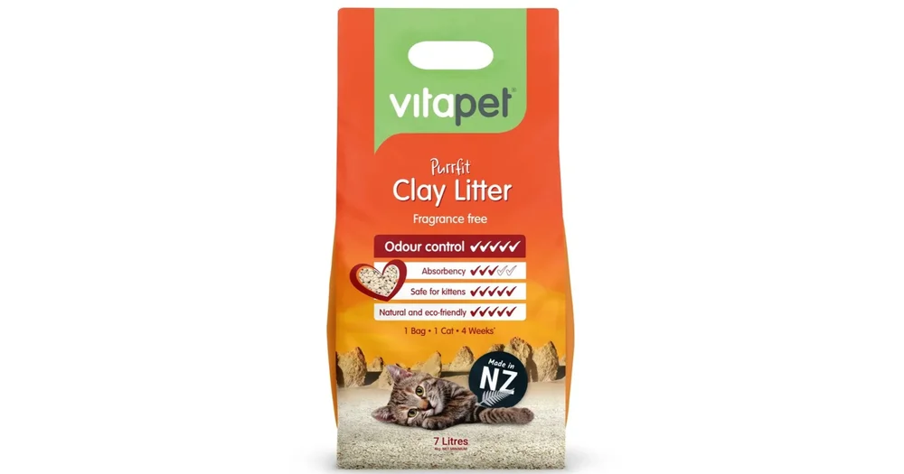 VitaPet Purrfit Clay Cat Litter reviews