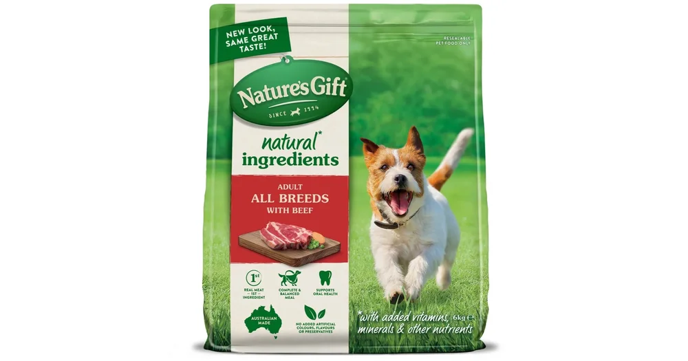 Nature's Gift Dry Dog Food Beef reviews