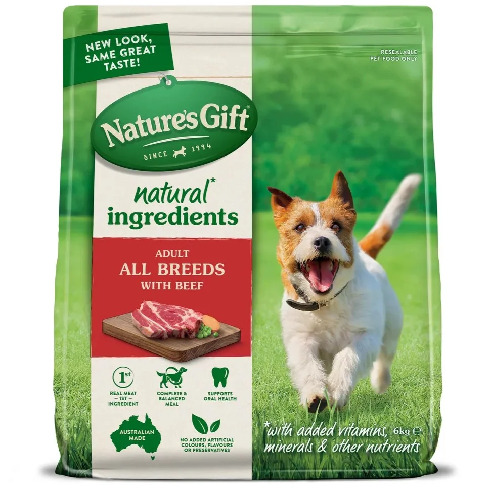 Nature's Gift Dry Dog Food Beef reviews