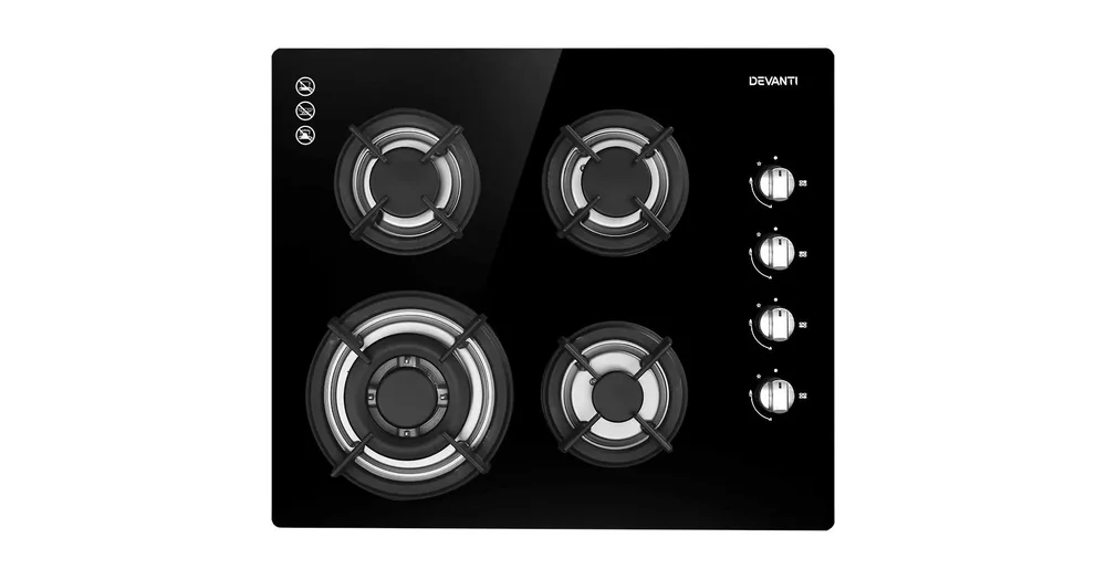 Devanti Gas Cooktop CTGAS4SDBBK reviews