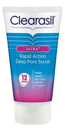 clearasil exfoliating scrub