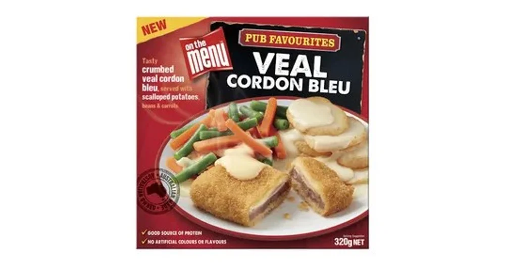 On The Menu Veal Cordon Bleu reviews