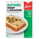On The Menu Entree Beef Lasagne