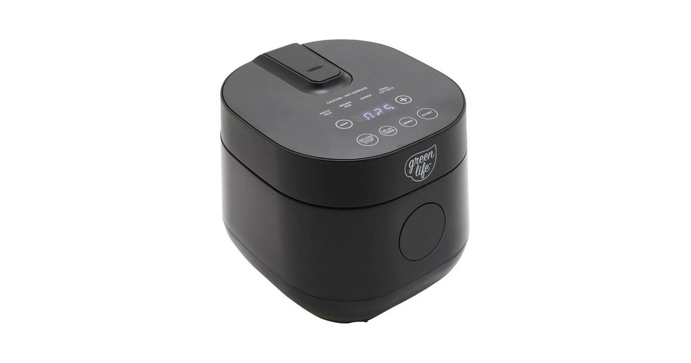 GreenLife Rice Cooker Black 1.2L reviews | ProductReview.com.au