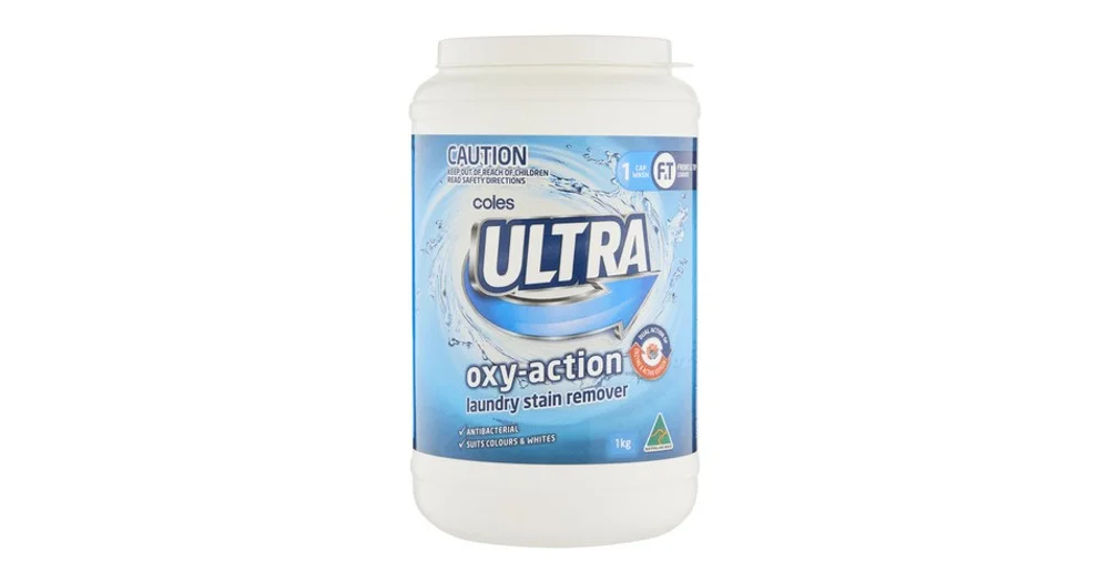 Coles Ultra Oxyaction Laundry Stain Remover reviews