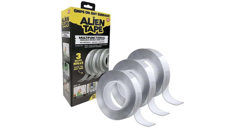 As Seen on TV Alien Tape 10 ft. Multi-Surface Tape Reusable Double