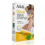 Nad’s Natural Hair Removal Wax Strip Kit