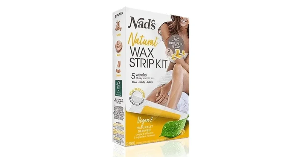 Nad’s Natural Hair Removal Wax Strip Kit reviews