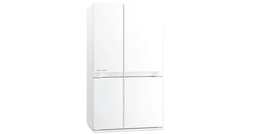 Mitsubishi Electric 580L L4 Glass Mini French Door MR580ERGWH