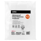 Kmart Anko Waterproof Fitted Mattress Protector - King Single