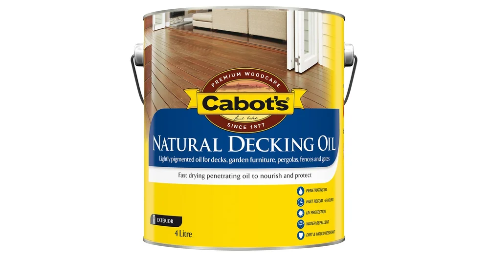 Cabot's Natural Decking Oil reviews
