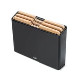Joseph Joseph Folio Steel 3-Piece Bamboo Chopping Board Set