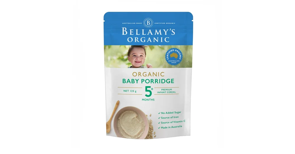 Baby porridge store at 5 months