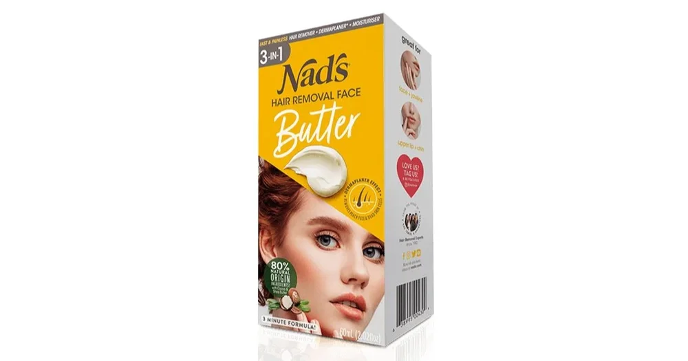 Nad's 3in1 Hair Removal Face Butter