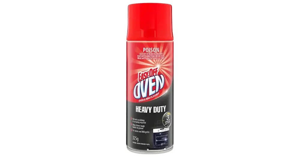 Safe/Clean Oven & Grill Cleaner Spray Heavy Duty - 60% Less Scrubbing