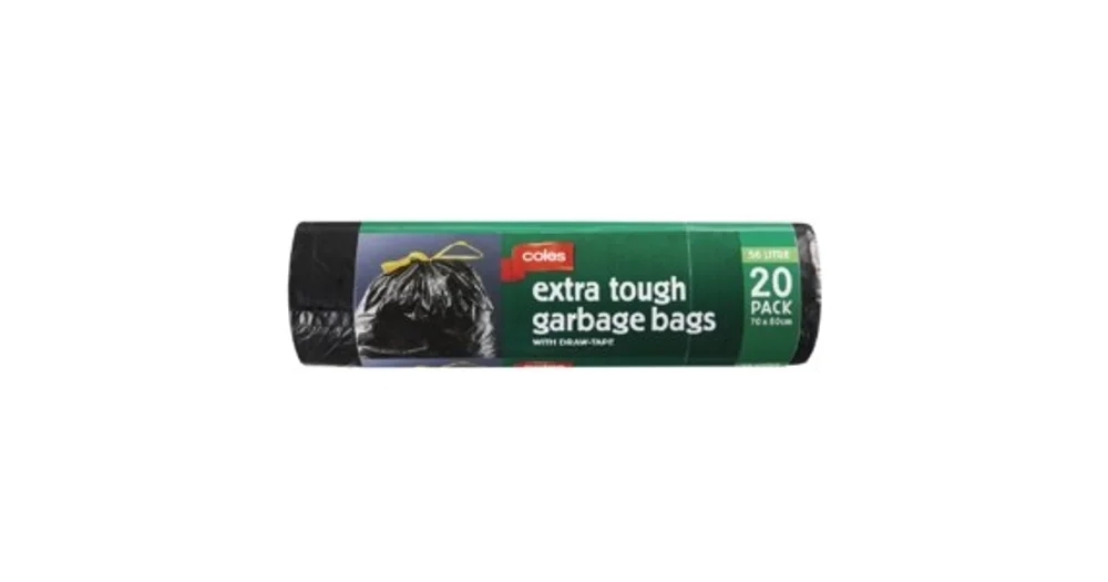 Coles Extra Tough Garbage Bags reviews