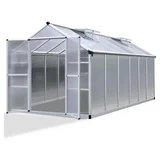 Greenfingers Aluminium Greenhouse Garden Shed
