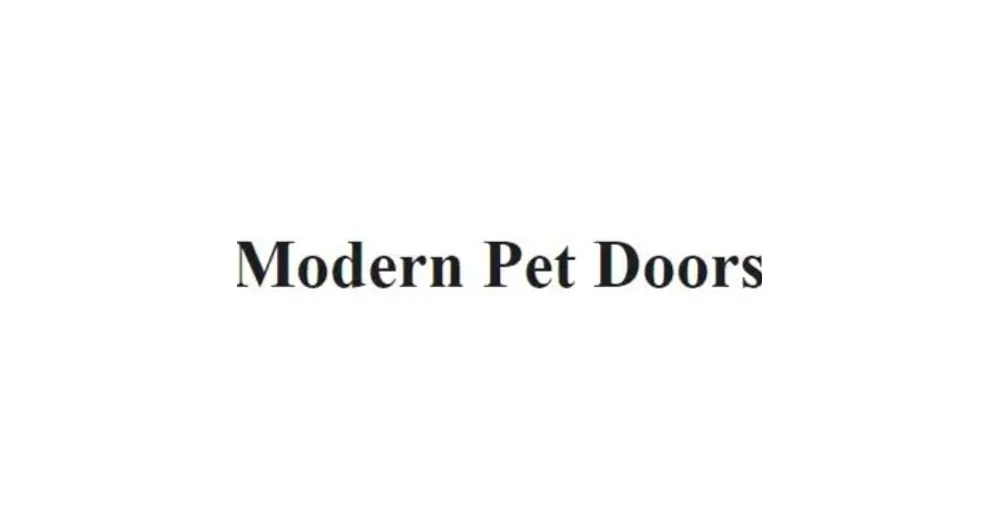 Modern pet outlet doors