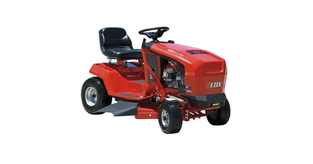 Cox 11 hp ride on online mower