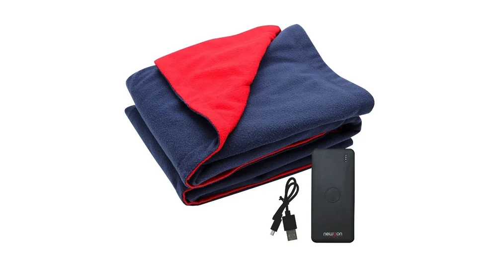 usb travel blanket