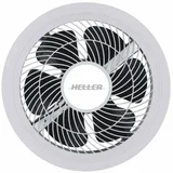 Heller 250mm Round Extractor Fan with LED Light