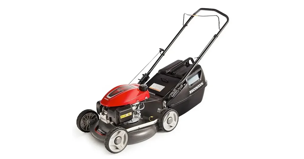 Honda mower hard cheap to pull backwards