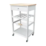 Kmart Kitchen Bench Prep Trolley