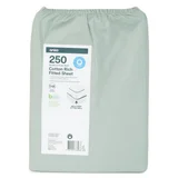 Kmart Anko 250 Thread Count Cotton Rich Fitted Sheet