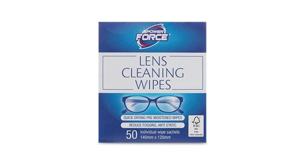ALDI Power Force Lens Cleaning Wipes reviews