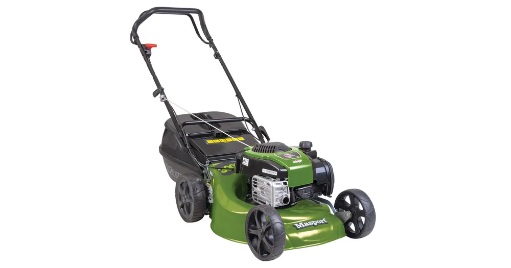 Victa 18 classic cut and online catch petrol lawn mower review