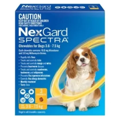 Nexgard spectra hot sale 6 pack