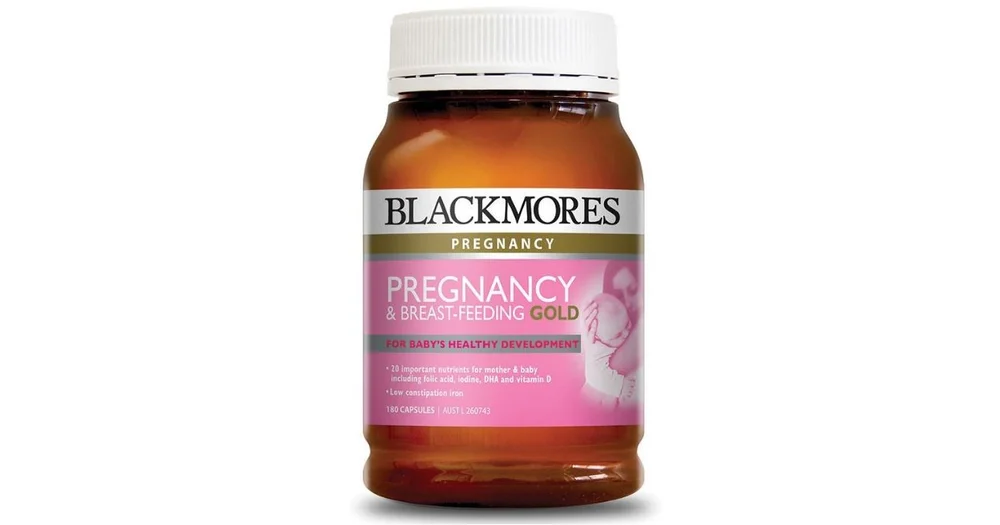 Blackmores Pregnancy And Breast Feeding Gold Productreview Com Au