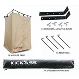 Kickass Instant Ensuite Camping Shower Tent Awning