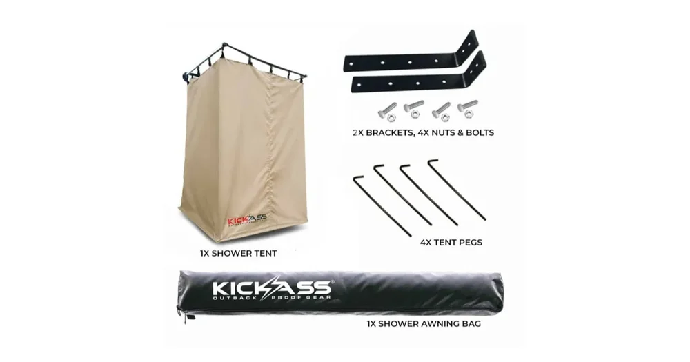 Kickass clearance shower tent