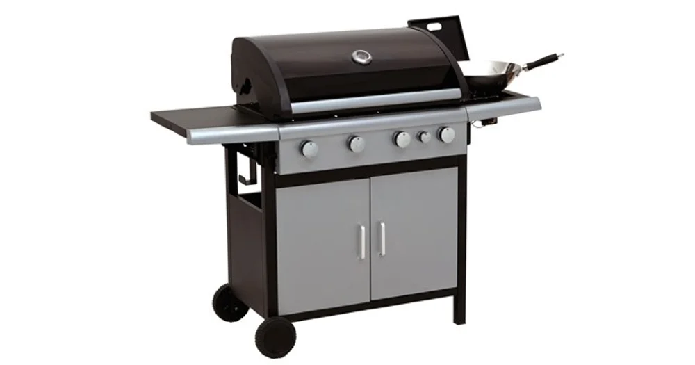 Downunder 4 Burner with Side Burner