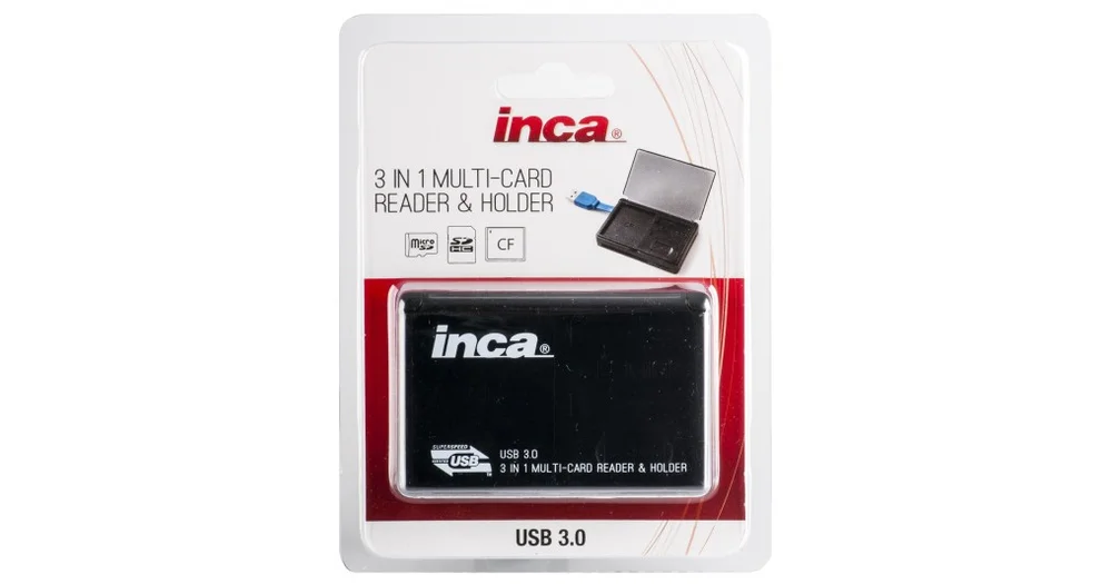 Inca 3 in 1 MultiCard Reader & Holder reviews