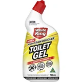 White King Toilet Gel With Added Stain Remover Lemon