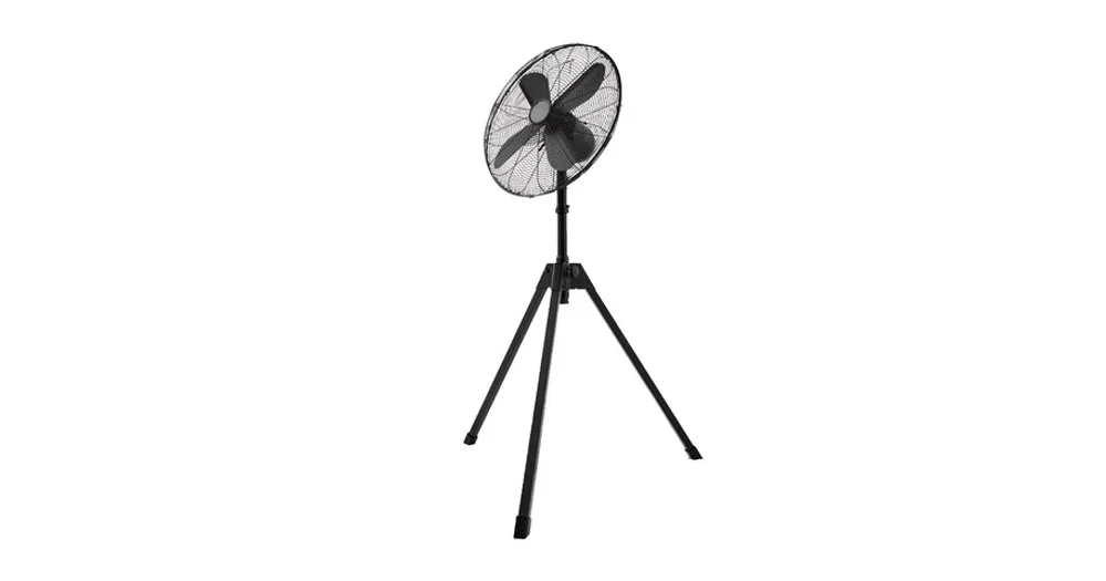 Kmart Anko 50cm Matte Black Metal Tripod Fan reviews