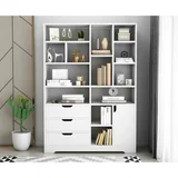 Havana Wardrobe Cupboard Bookshelf with Drawer