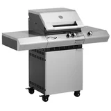 Ziegler & Brown Turbo Elite 2 Burner on Side Burner Cart