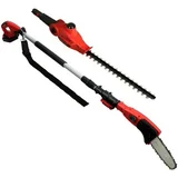 Giantz Cordless Pole Chainsaw Hedge Trimmer Saw