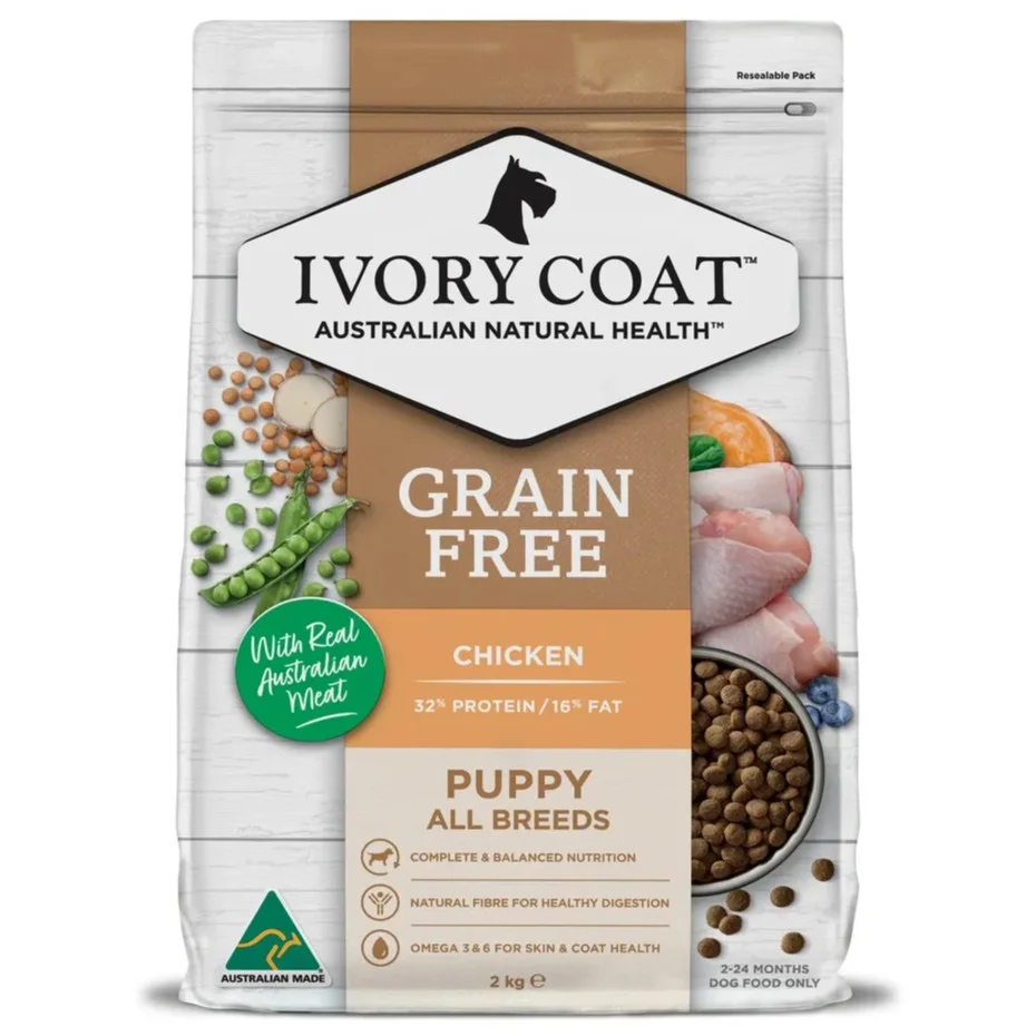 Ivory Coat Grain Free Puppy All Breeds Dry Dog Food Chicken reviews