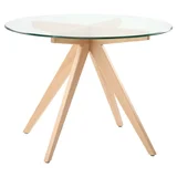 Temple & Webster 4 Seater Anders Dining Table & Nova Dining Chair Set